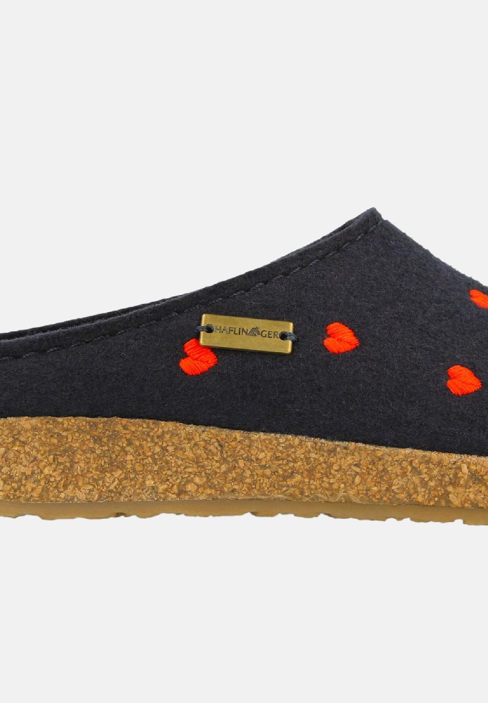 HAFLINGER Clogs Grizzly Cuoricini 50% Rabatt für begrenzte Zeit