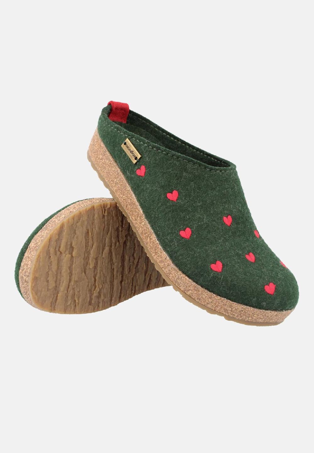 HAFLINGER Clogs Grizzly Cuoricini Rabatte dieses Monats