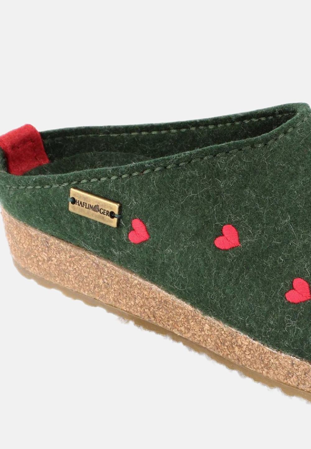 HAFLINGER Clogs Grizzly Cuoricini Rabatte dieses Monats