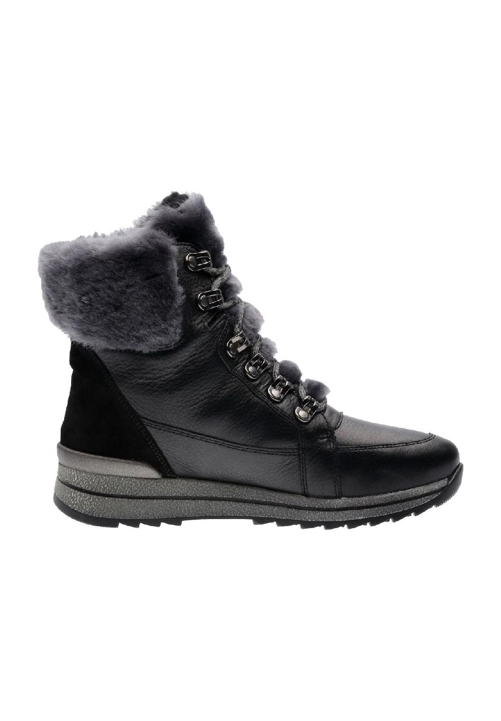 ara® Schnürstiefeletten Keilabsatz Warmfutter für Damen Limitierter Zeitrabatt