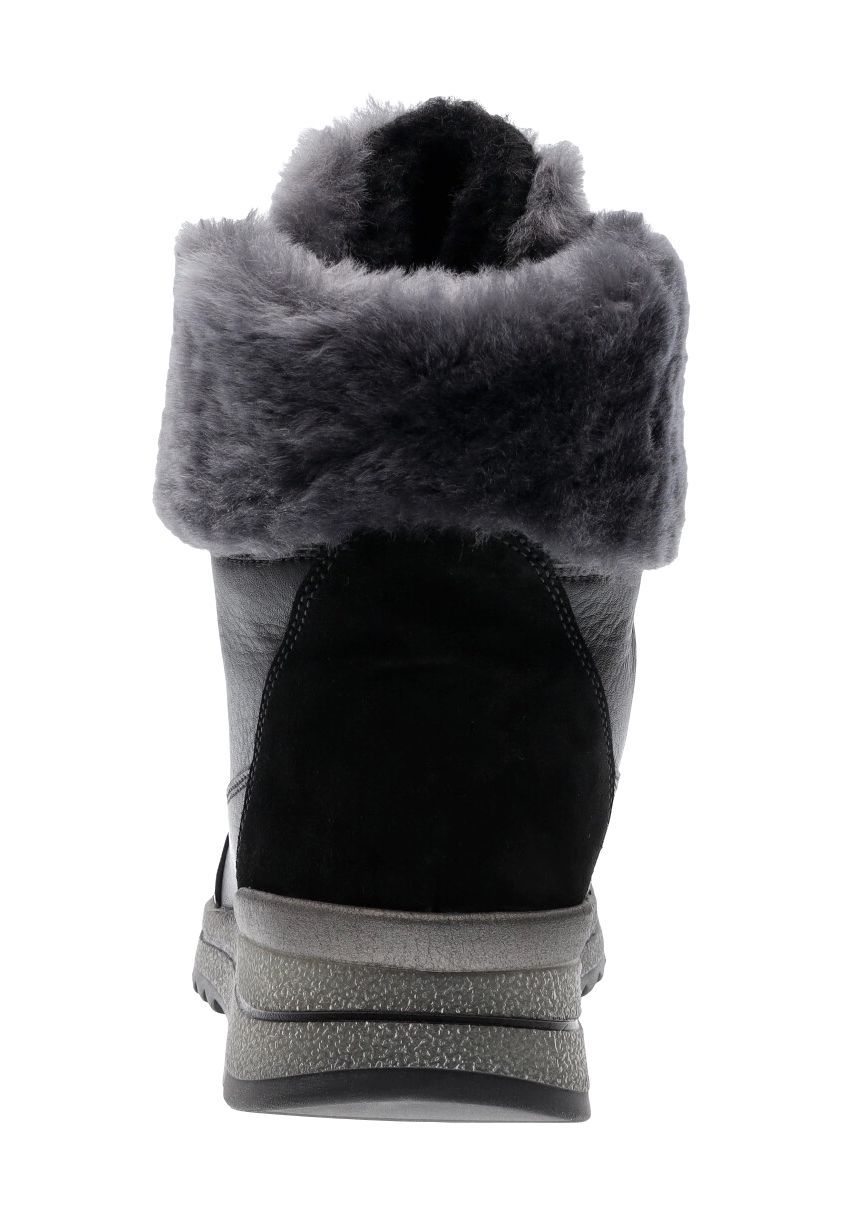 ara® Schnürstiefeletten Keilabsatz Warmfutter für Damen Limitierter Zeitrabatt