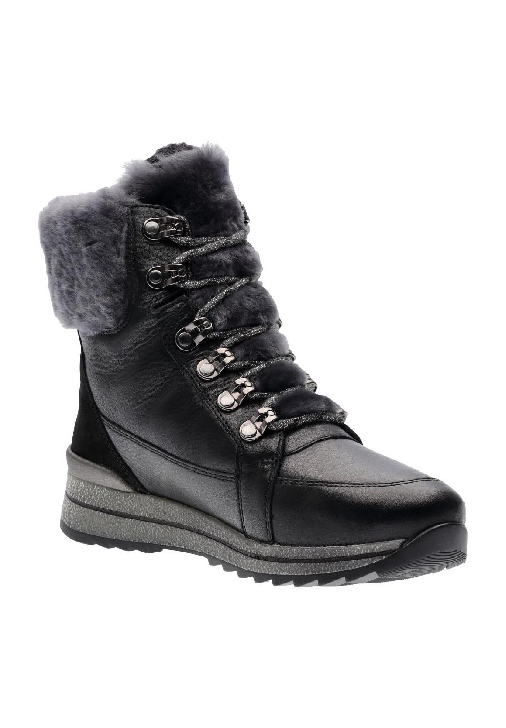 ara® Schnürstiefeletten Keilabsatz Warmfutter für Damen Limitierter Zeitrabatt