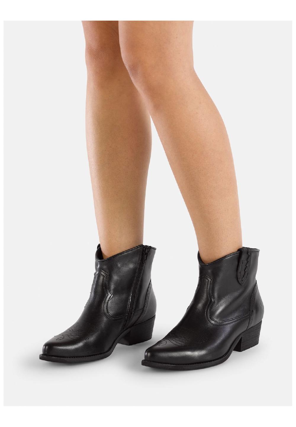 Felmini Leder Stiefelette Tägliche Deals