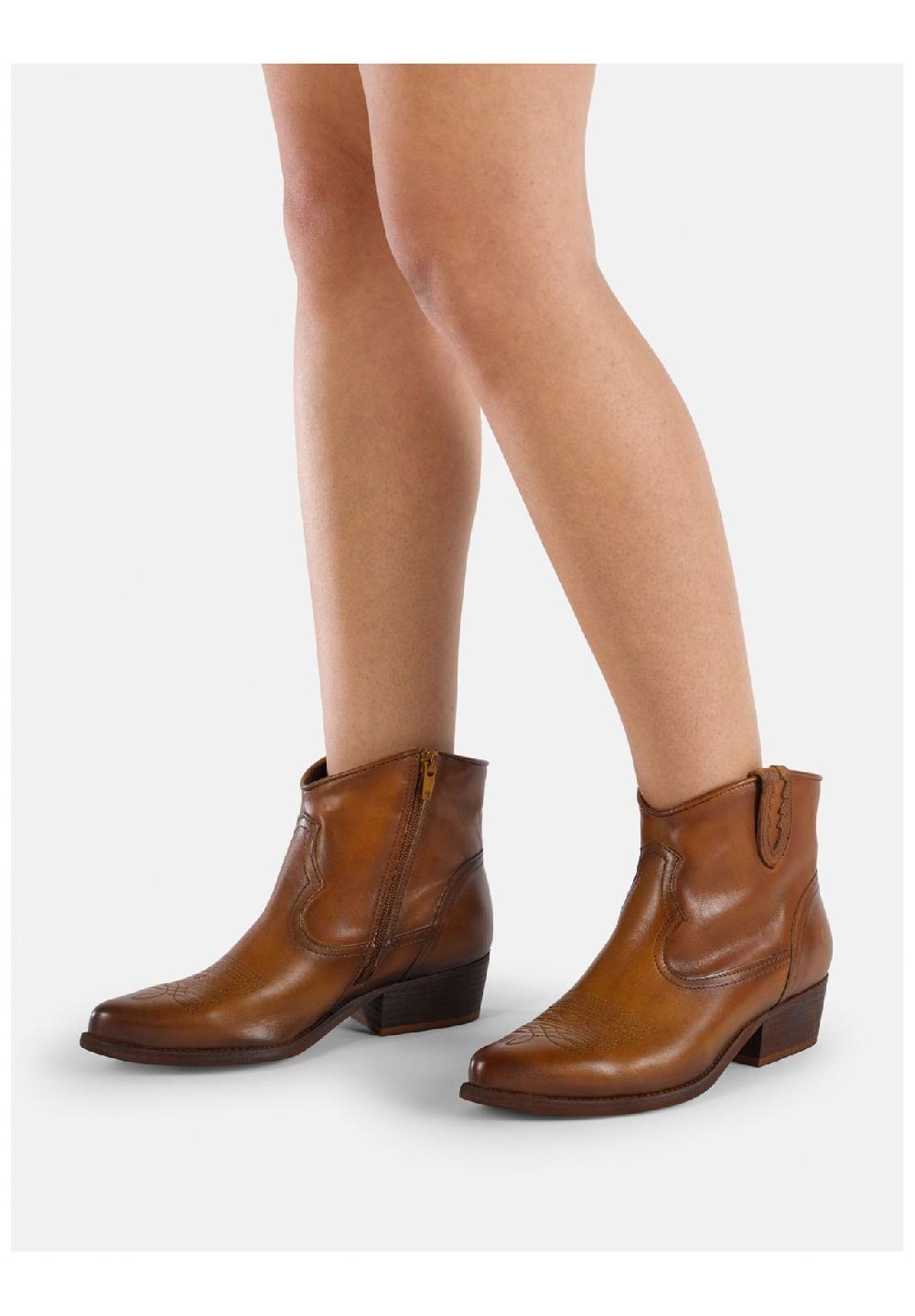Felmini Leder Stiefelette Riesige Ersparnisse