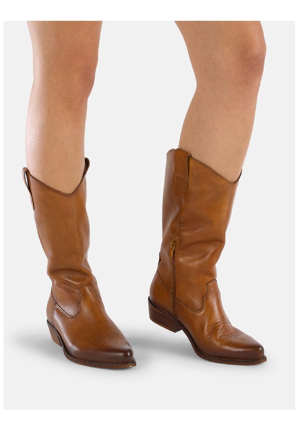 Felmini Leder Stiefel VIP-Rabatte