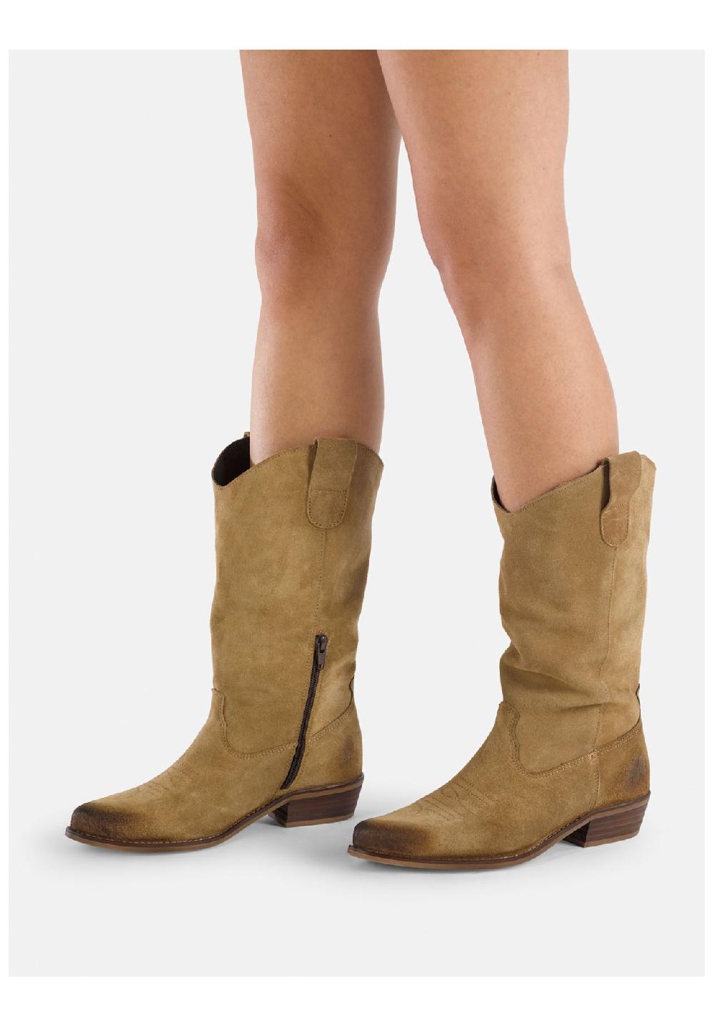 Felmini Leder Stiefel Tiefpreis