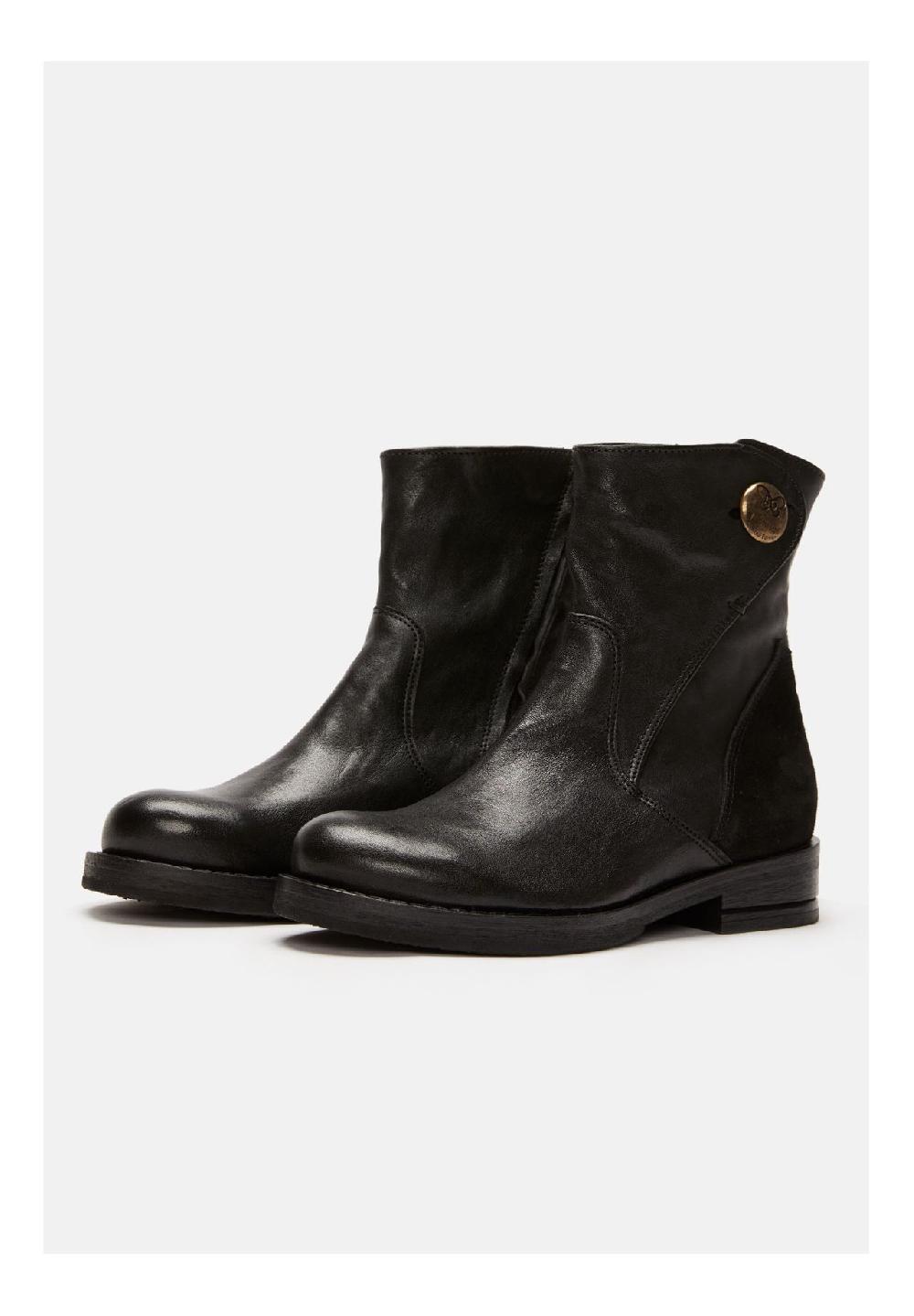 Felmini Leder Stiefelette Super Sparpreis