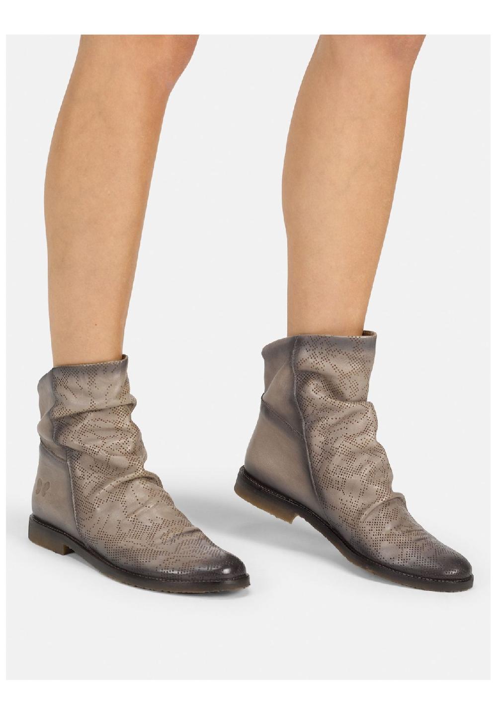 Felmini Leder Stiefelette Bis zu 60% Rabatt