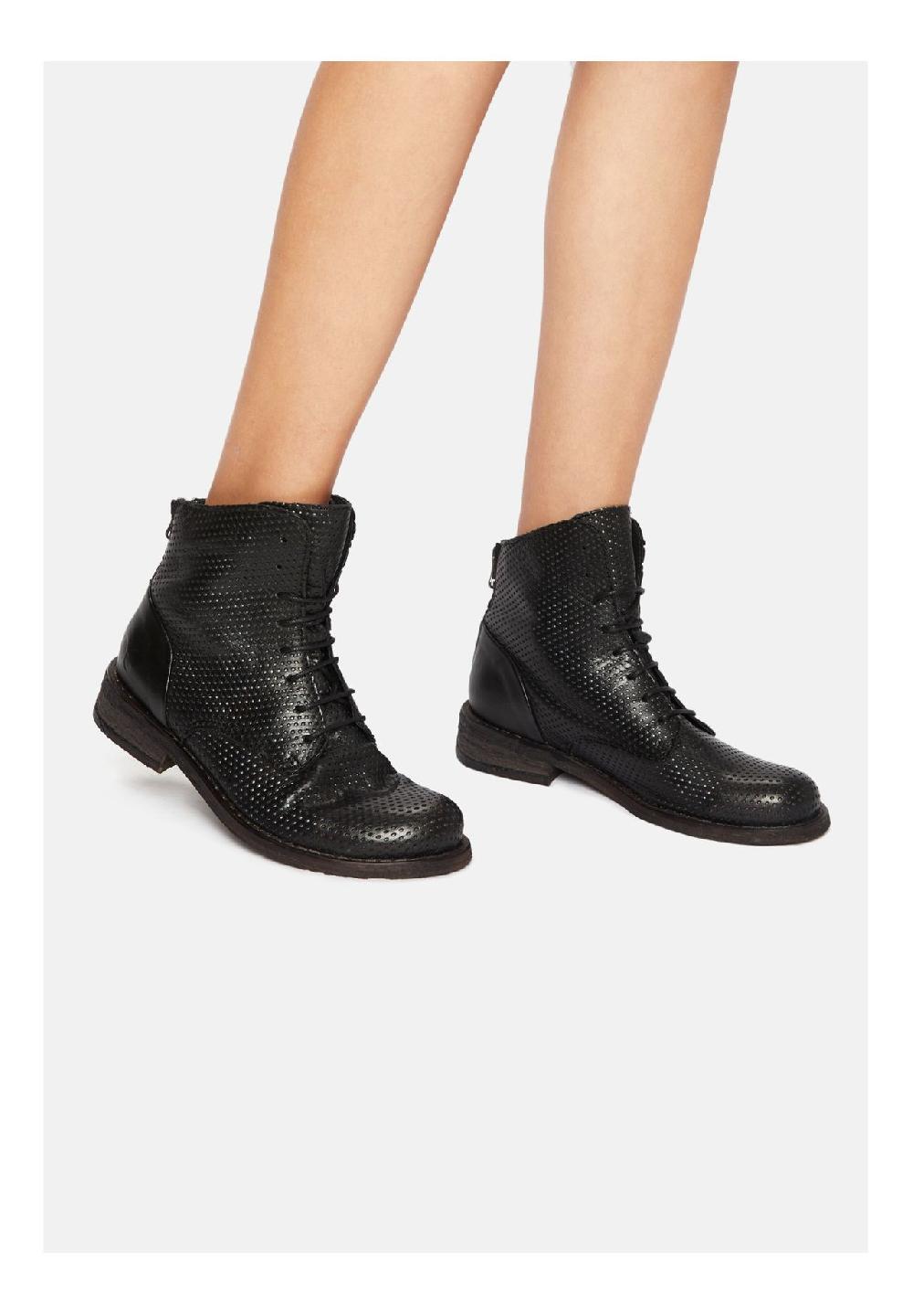 Felmini Leder Stiefelette Bis zu 65% Rabatt