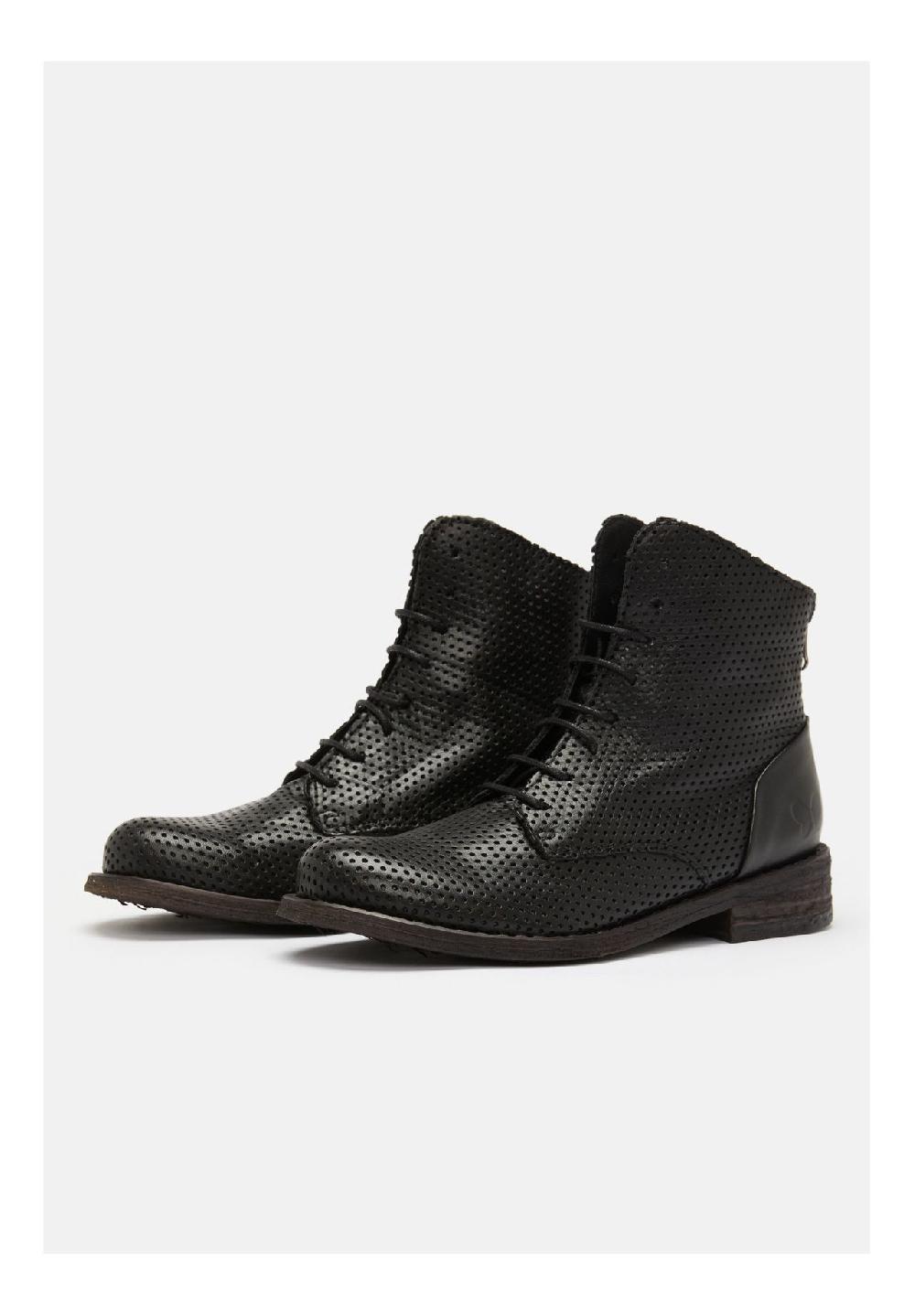 Felmini Leder Stiefelette Bis zu 65% Rabatt