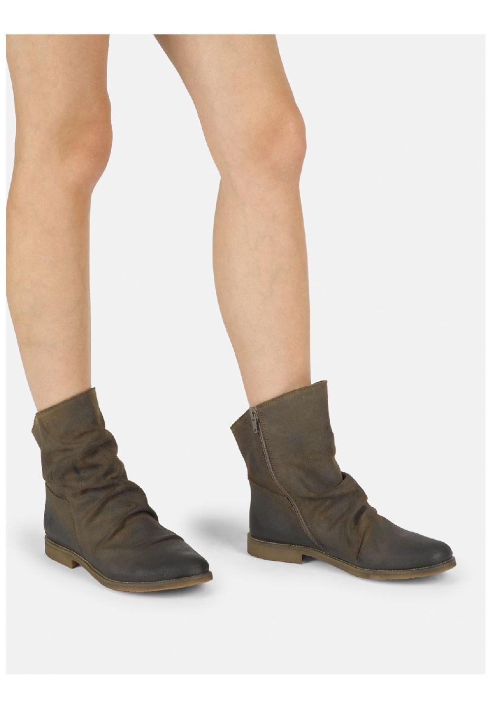 Felmini Veloursleder Stiefelette Super Rabatt