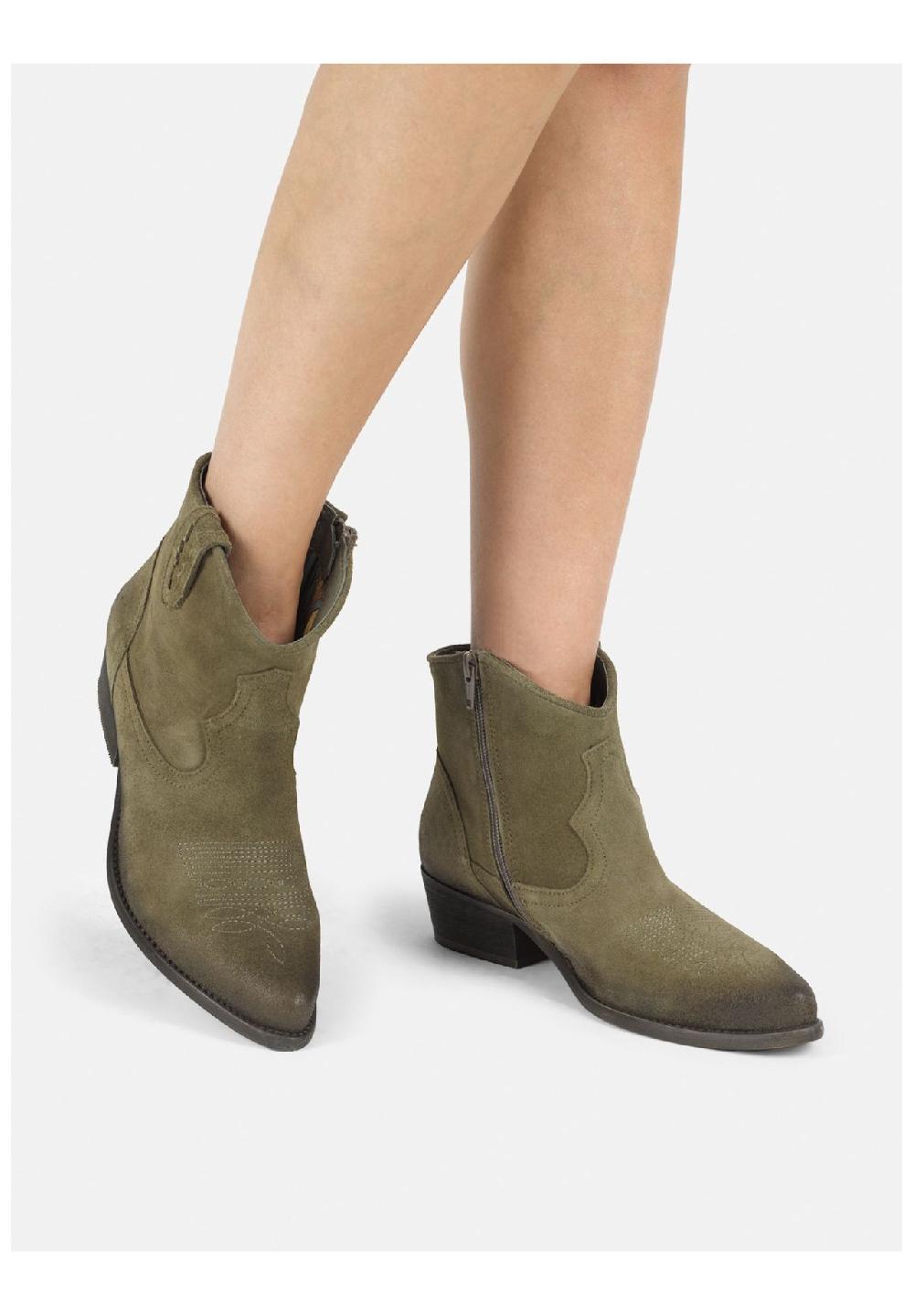 Felmini Veloursleder Stiefelette Riesige Rabatte