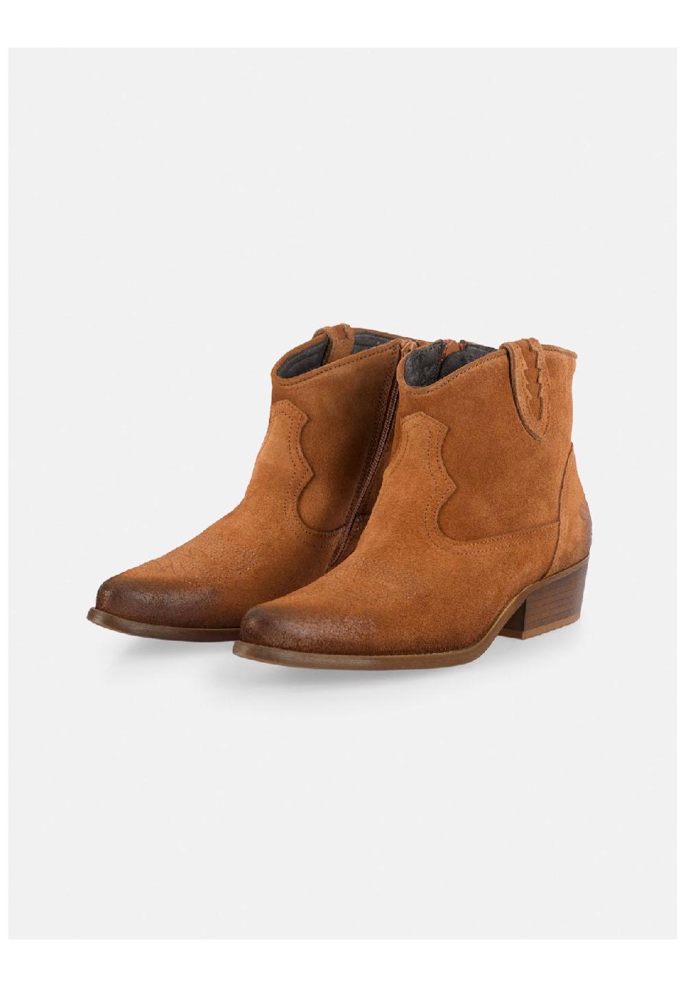 Felmini Veloursleder Stiefelette 50% Rabatt mit kostenlosem Versand