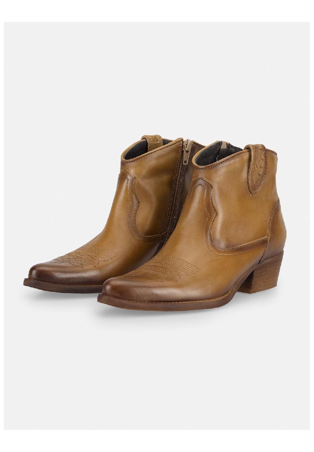 Felmini Leder Stiefelette 50% Rabatt für begrenzte Zeit