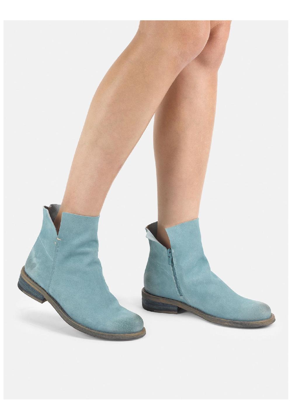 Felmini Veloursleder Stiefelette Auslauf