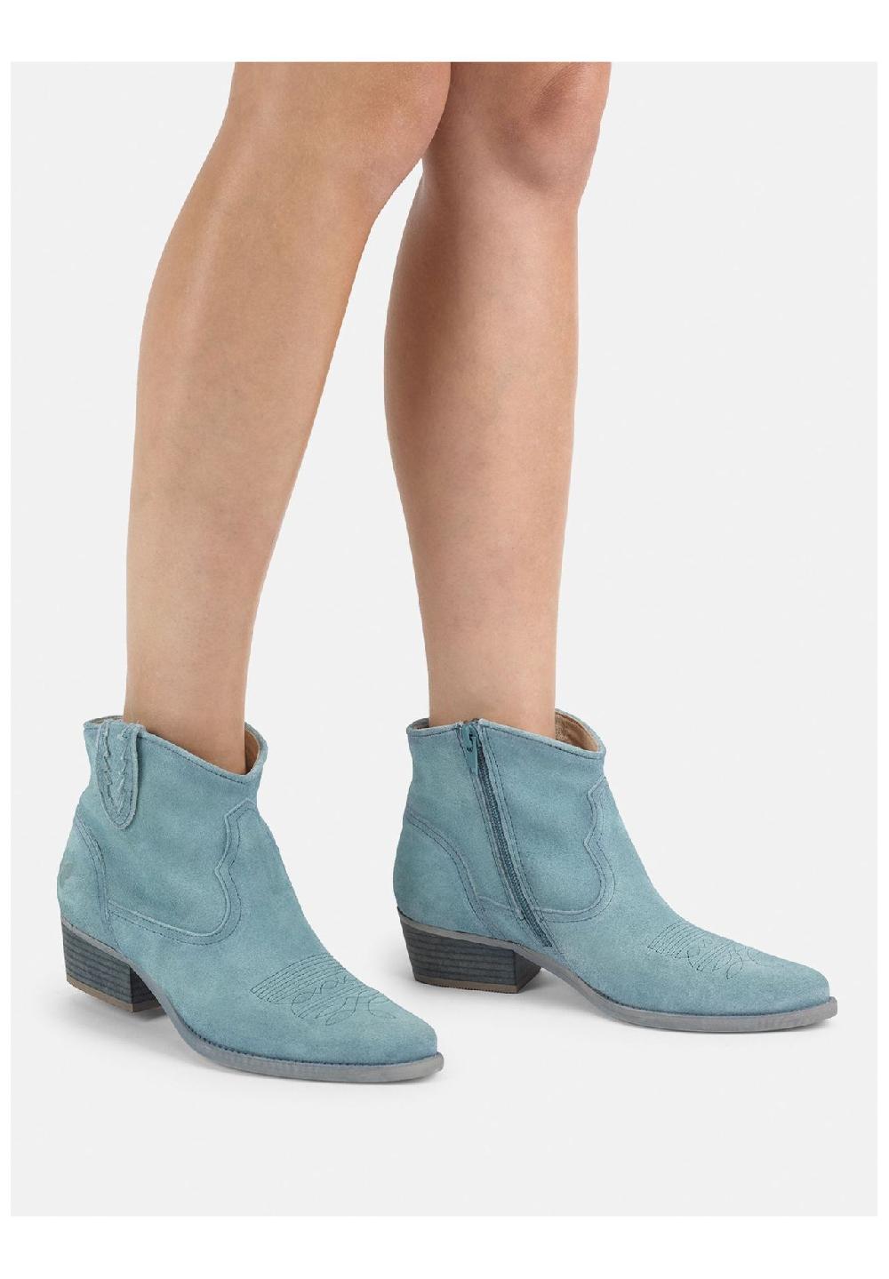 Felmini Veloursleder Stiefelette Verkauf