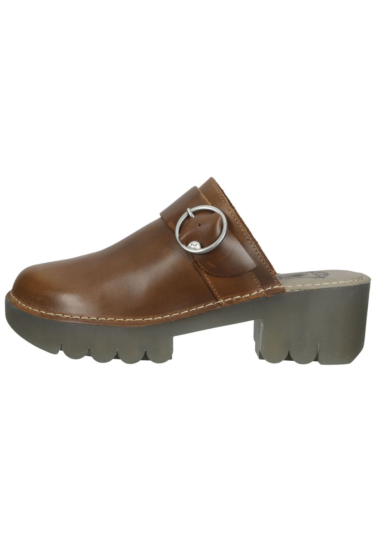 Fly London Leder Clogs Kostenloser Versand