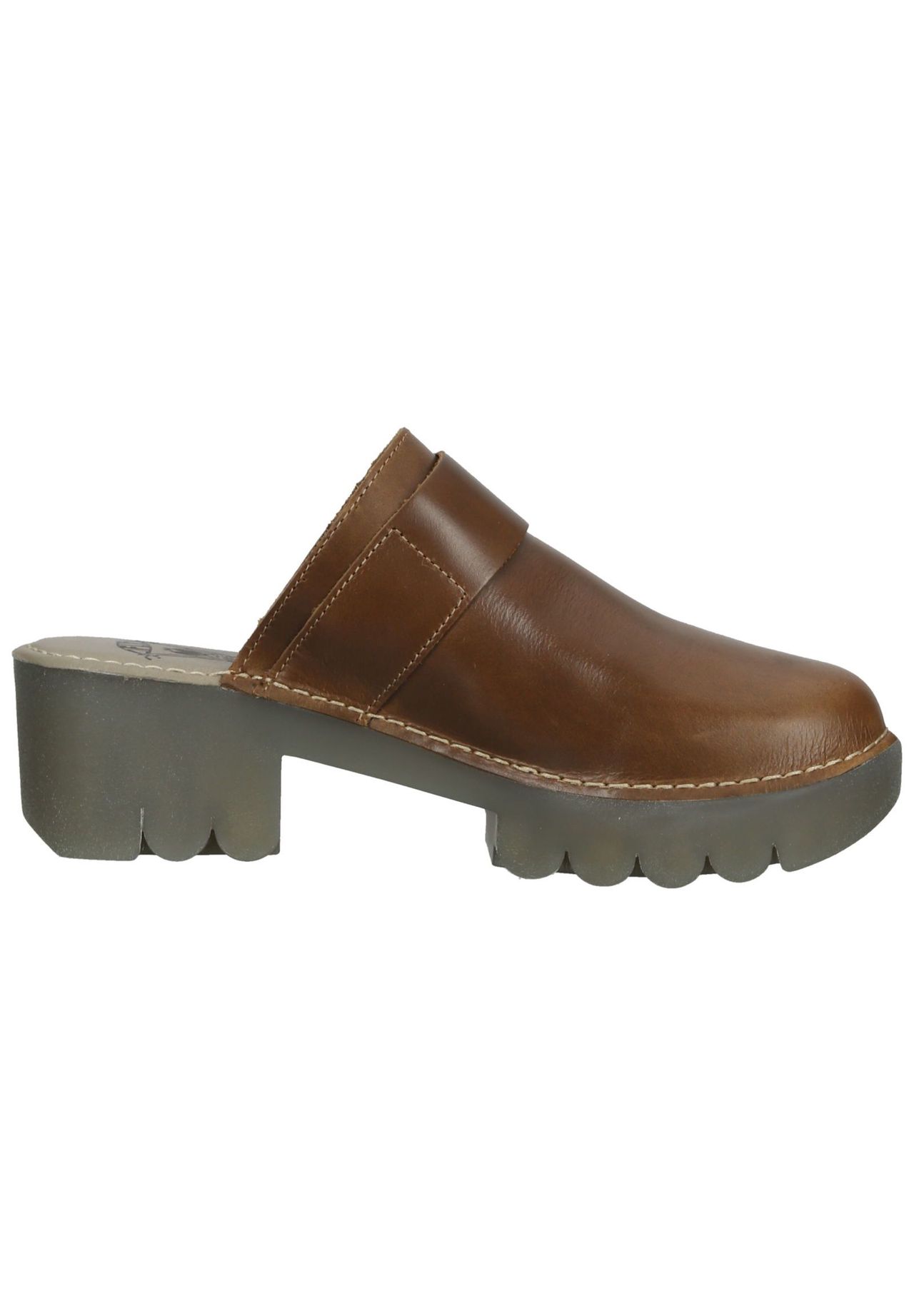 Fly London Leder Clogs Kostenloser Versand