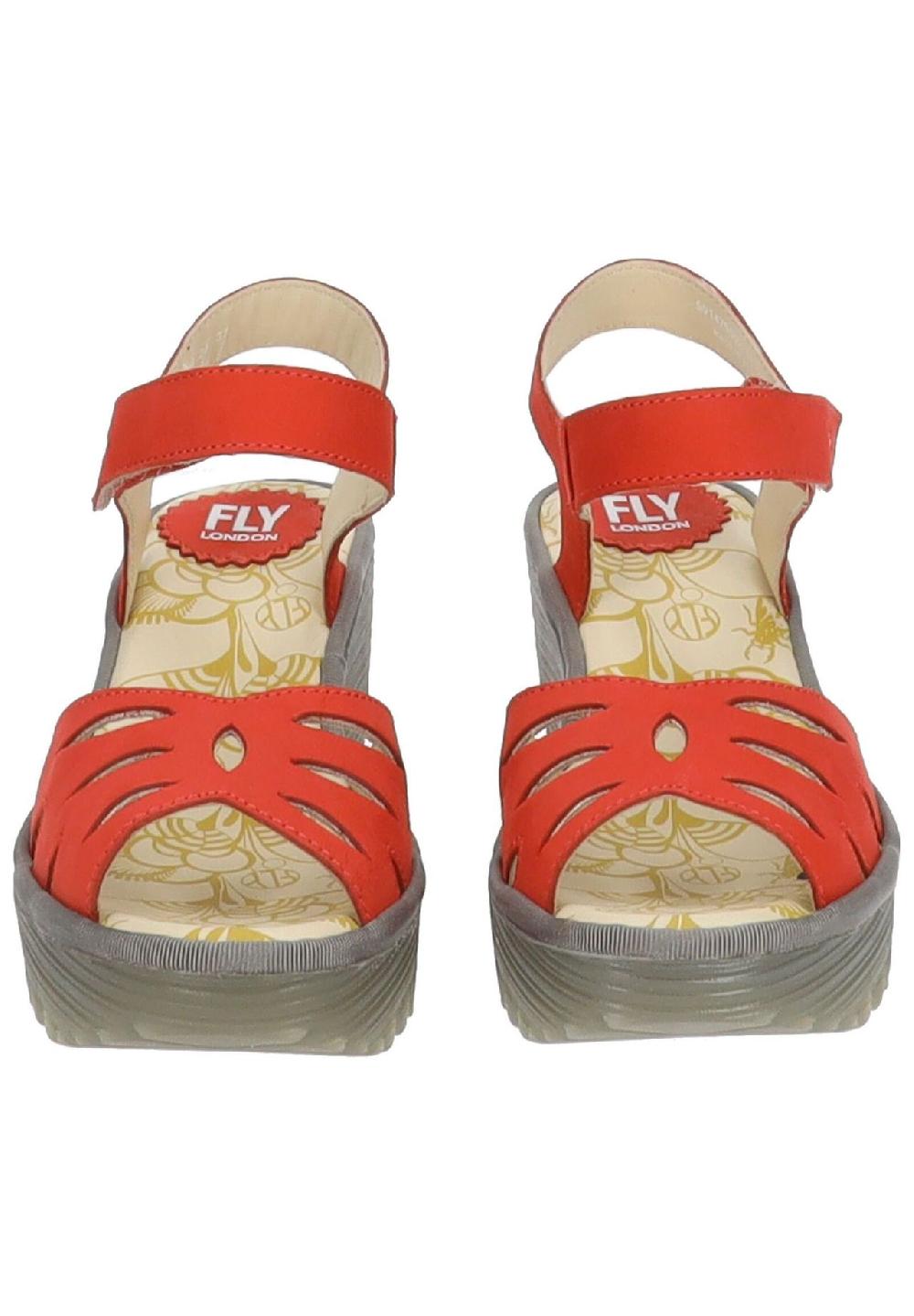 Fly London Leder Sandalen Räumungsverkauf
