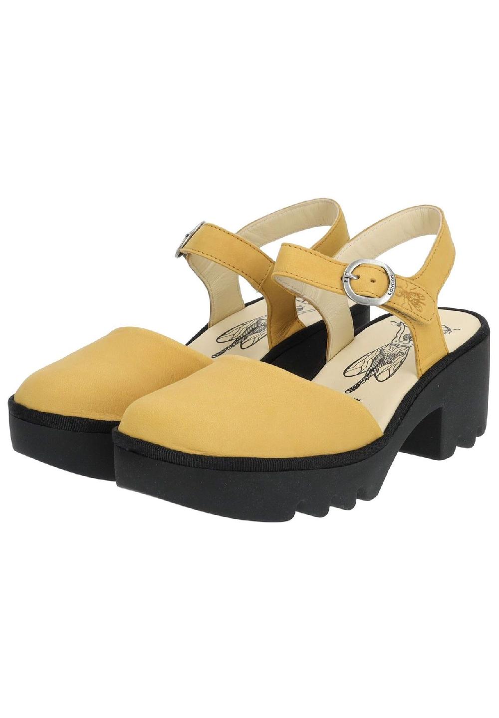 Fly London Leder Sandalen Riesige Ersparnisse