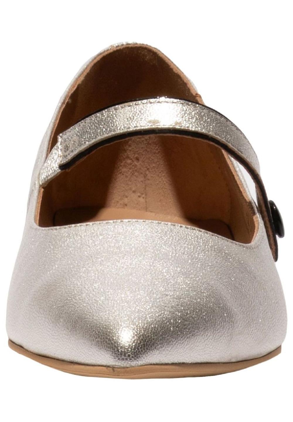 Fly London Leder Ballerinas Kostenlose Rückgabe