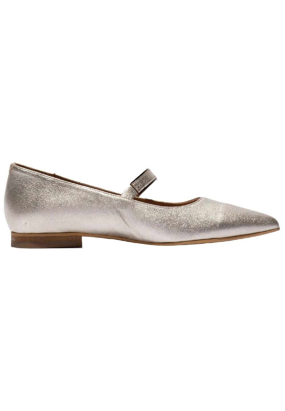 Fly London Leder Ballerinas Kostenlose Rückgabe
