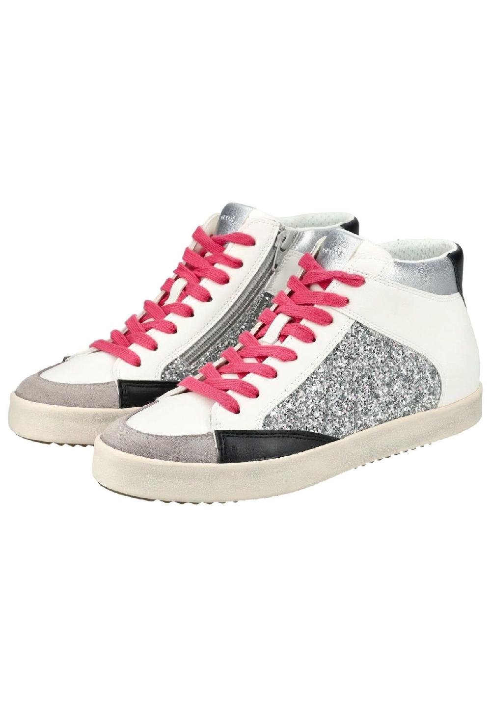 GEOX Lederimitat/Textil Sneaker Outlet