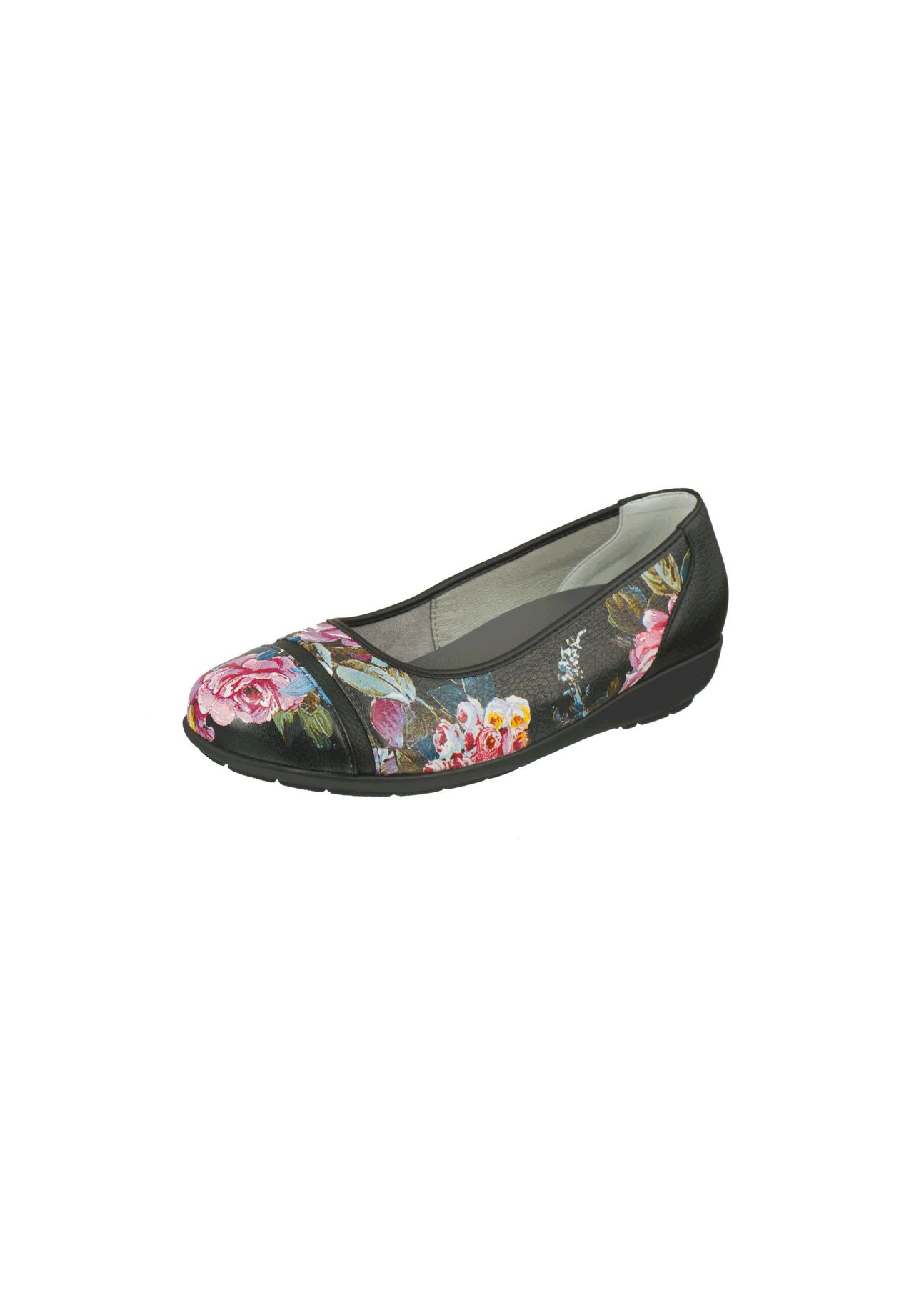 Natural Feet® Ballerina Sanela im floralen Design Versandkostenfrei