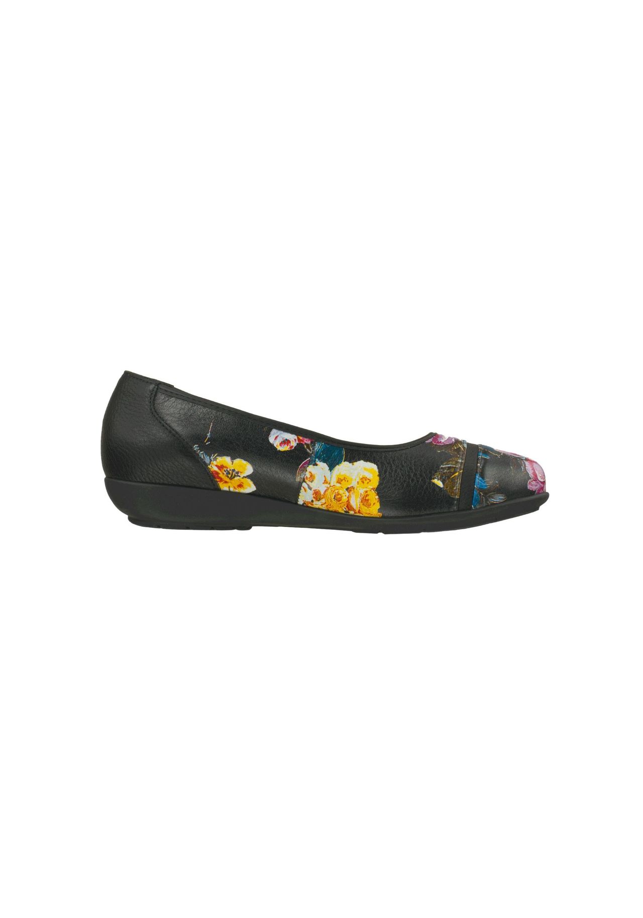 Natural Feet® Ballerina Sanela im floralen Design Versandkostenfrei