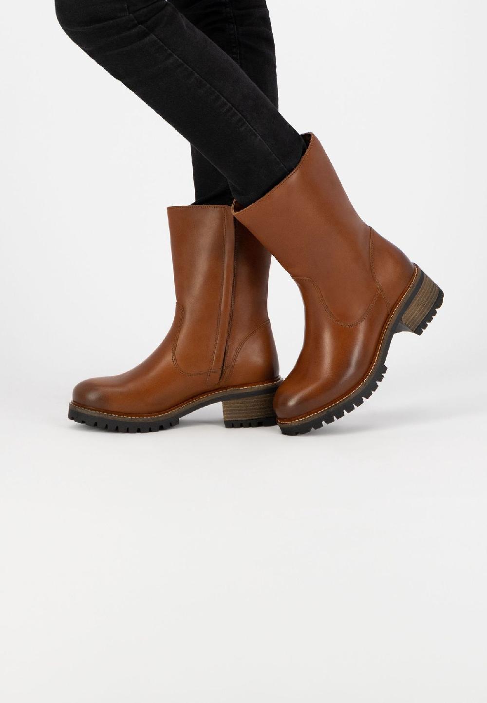 mysa Rei?verschlussstiefel Delphine Sonderangebot der Fabrik