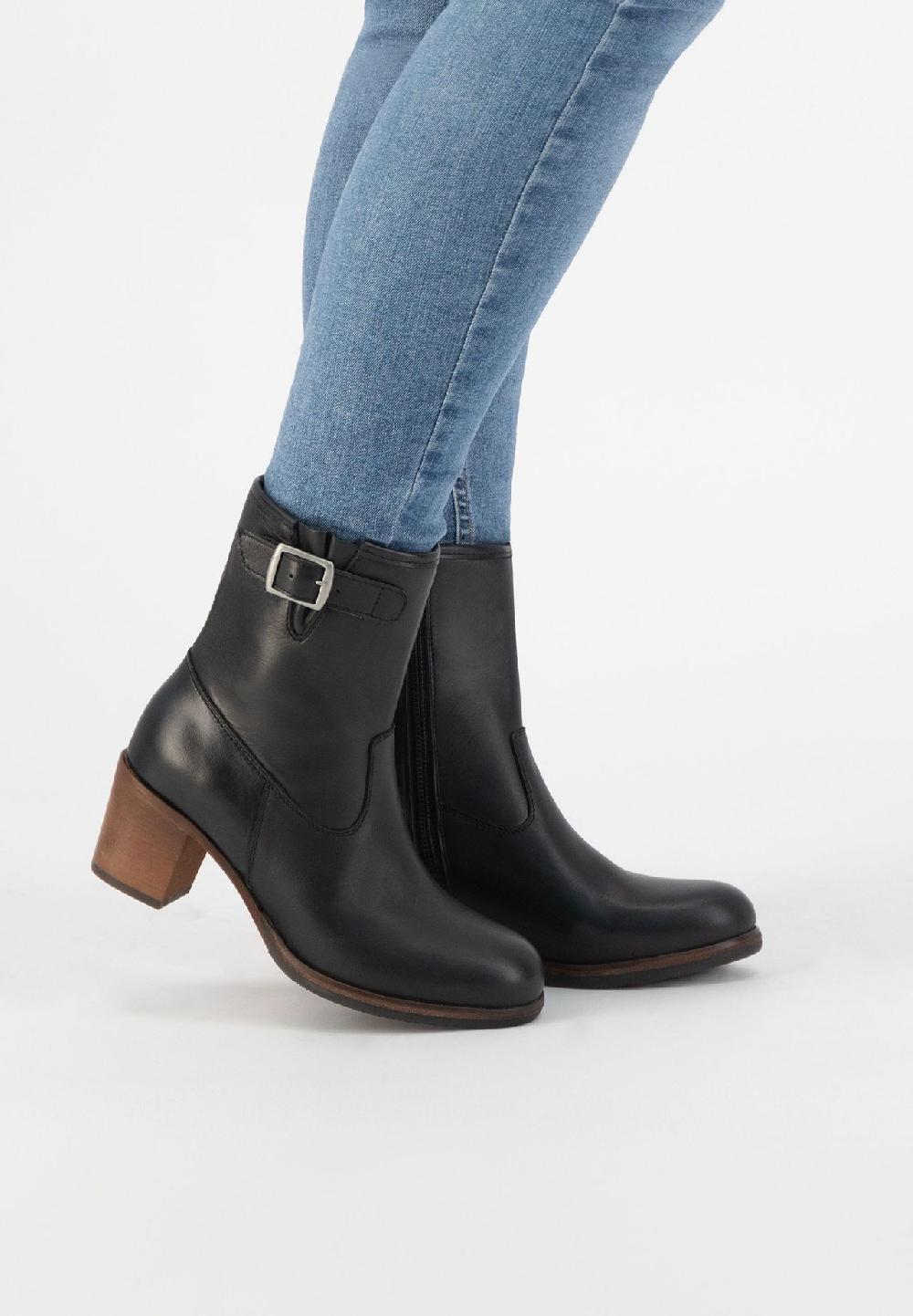 mysa Stiefelette Poppy Leather 50% Rabatt mit kostenlosem Versand
