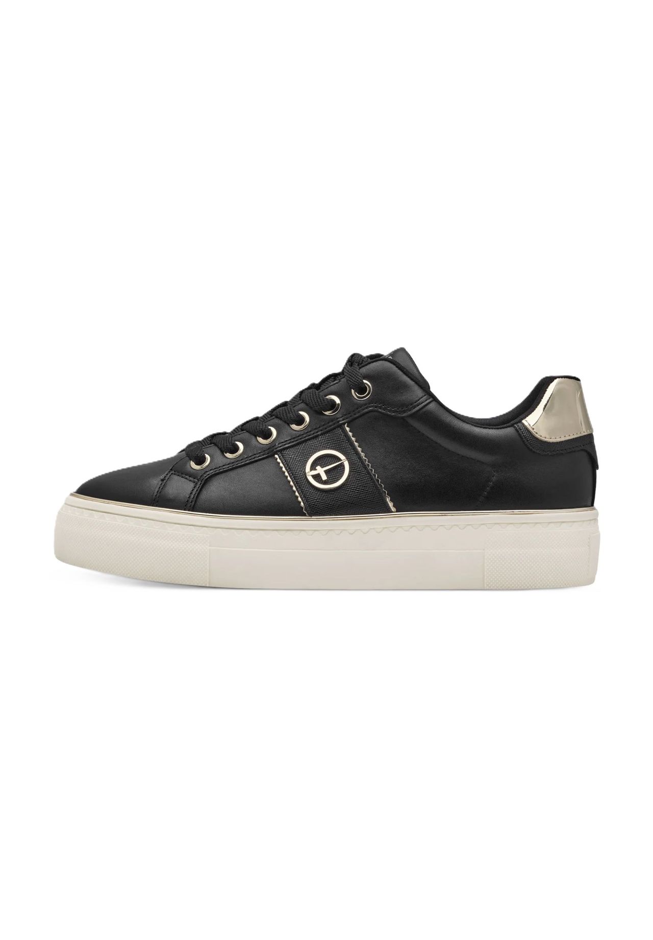 Tamaris Sneaker Emblem Leder für Damen Fabrikladen