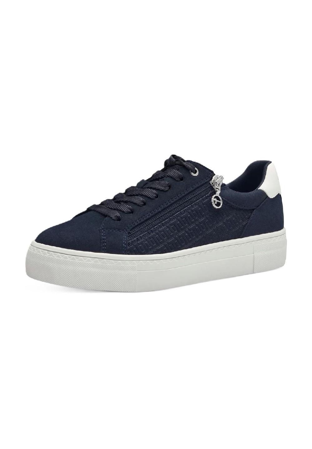 Tamaris Sneaker Lederoptik Reißverschluss für Damen 50% Rabatt für begrenzte Zeit