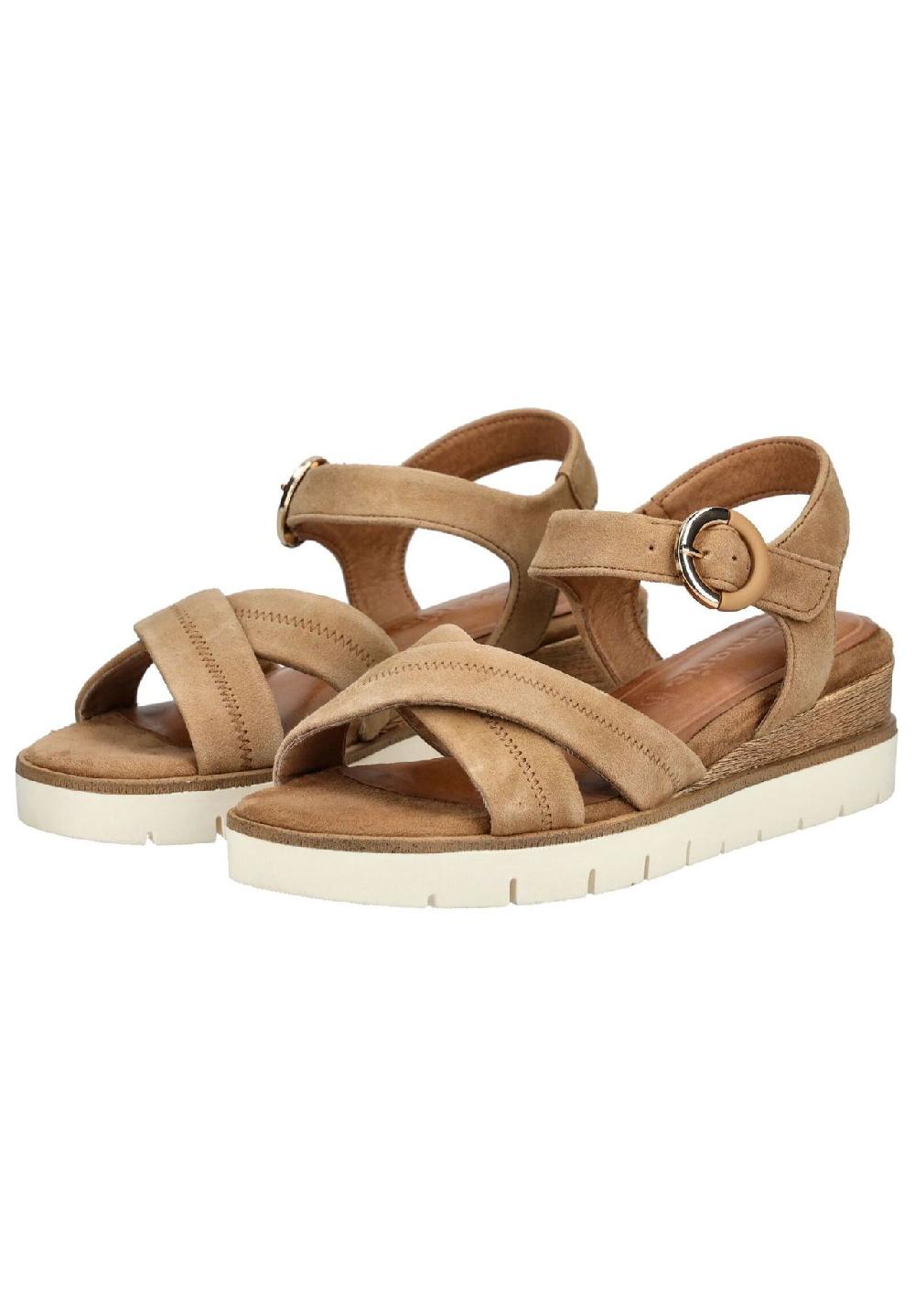 Tamaris Veloursleder Sandalen Verkauf