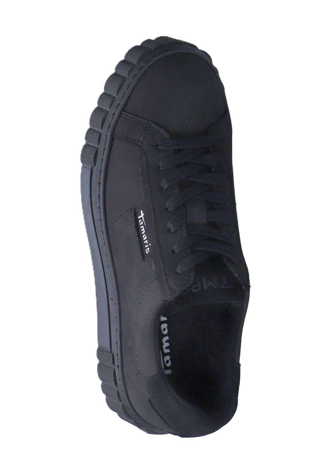 Tamaris Sneaker Leder Plateau für Damen Heißer Verkauf