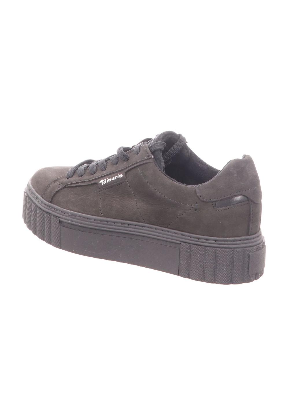 Tamaris Sneaker Leder Plateau für Damen Heißer Verkauf