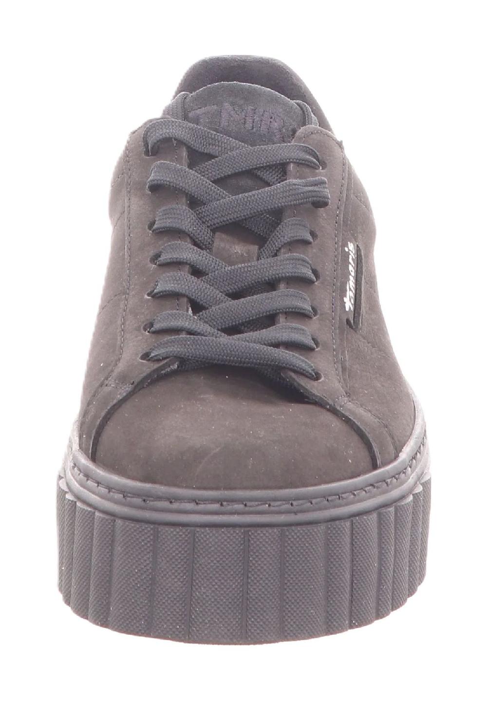 Tamaris Sneaker Leder Plateau für Damen Heißer Verkauf