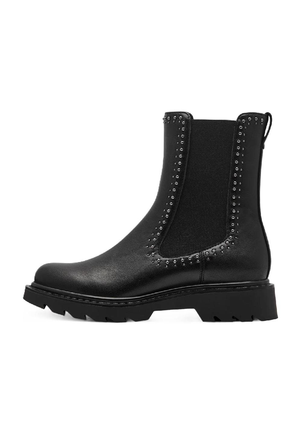 Tamaris Chelsea Boots Blockabsatz Zuglasche für Damen JETZT KAUFEN