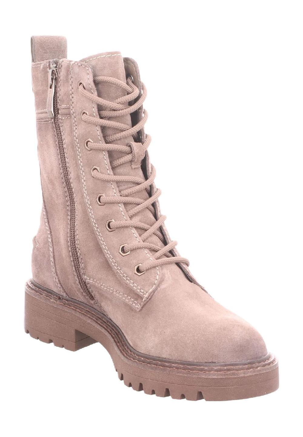 Tamaris Schnürstiefeletten Leder Zuglasche für Damen Letzte 2 Tage