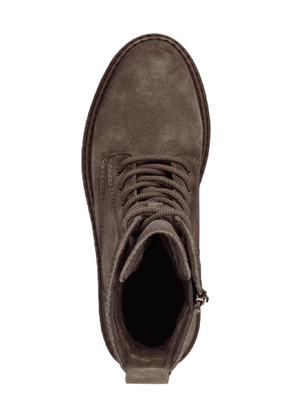 Tamaris Schnürstiefeletten Leder Zuglasche für Damen Letzte 2 Tage