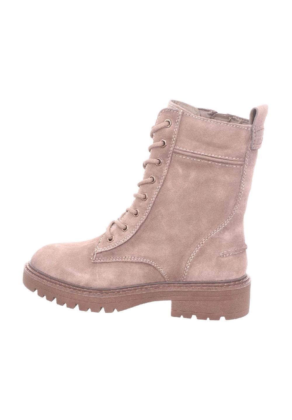 Tamaris Schnürstiefeletten Leder Zuglasche für Damen Letzte 2 Tage