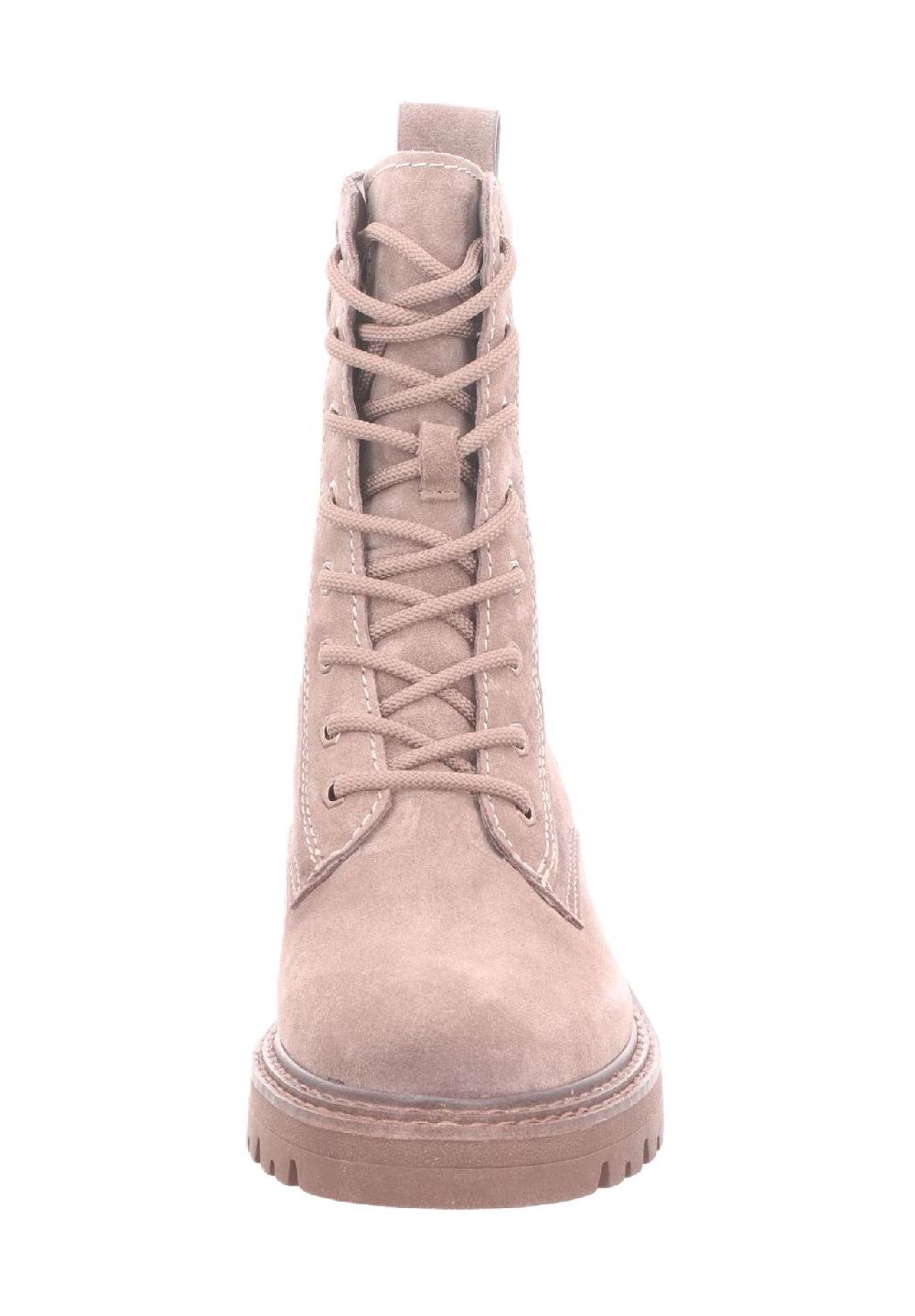 Tamaris Schnürstiefeletten Leder Zuglasche für Damen Letzte 2 Tage