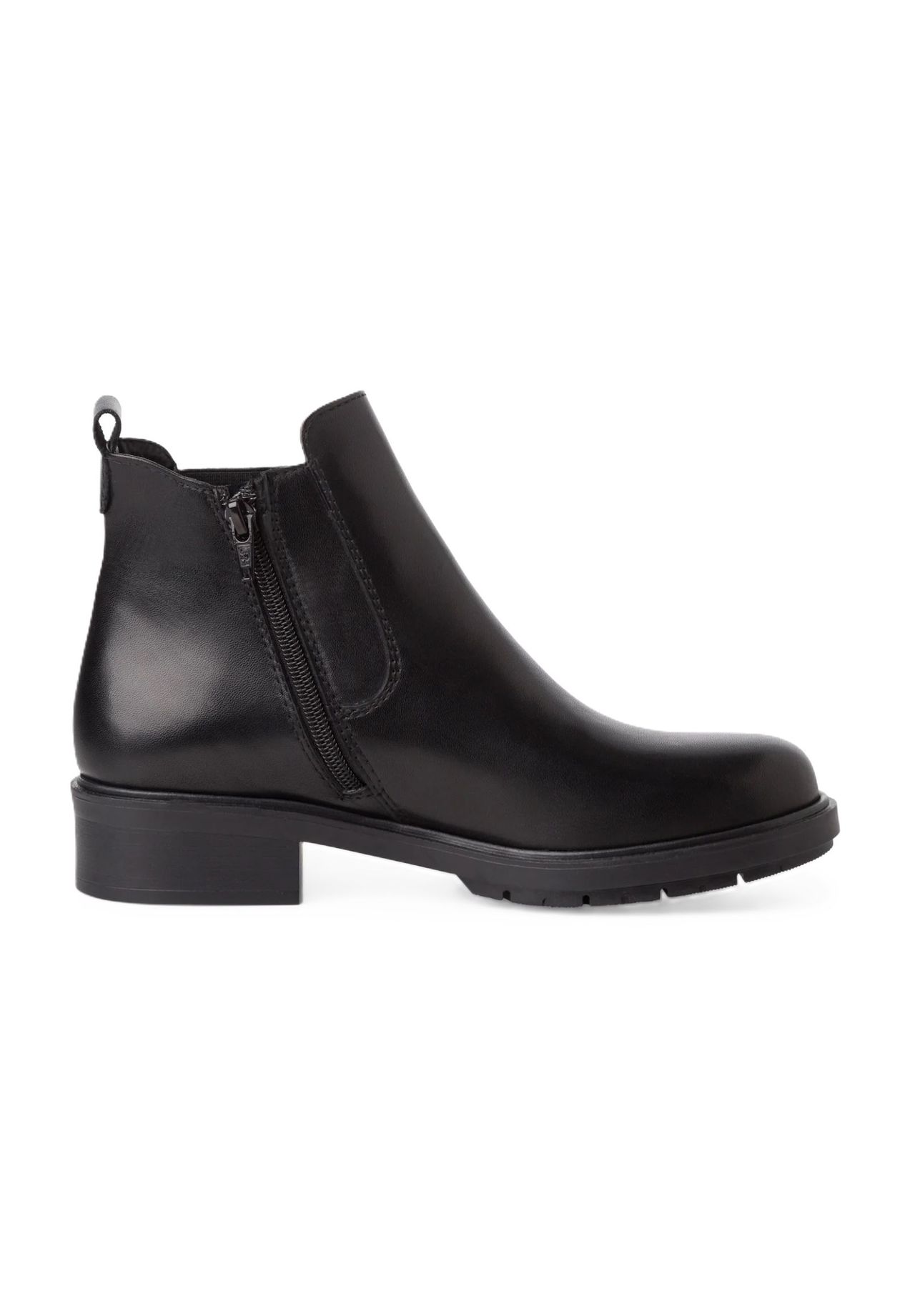 Tamaris Chelsea Boots Leder Zuglasche für Damen Bis zu 50% Rabatt