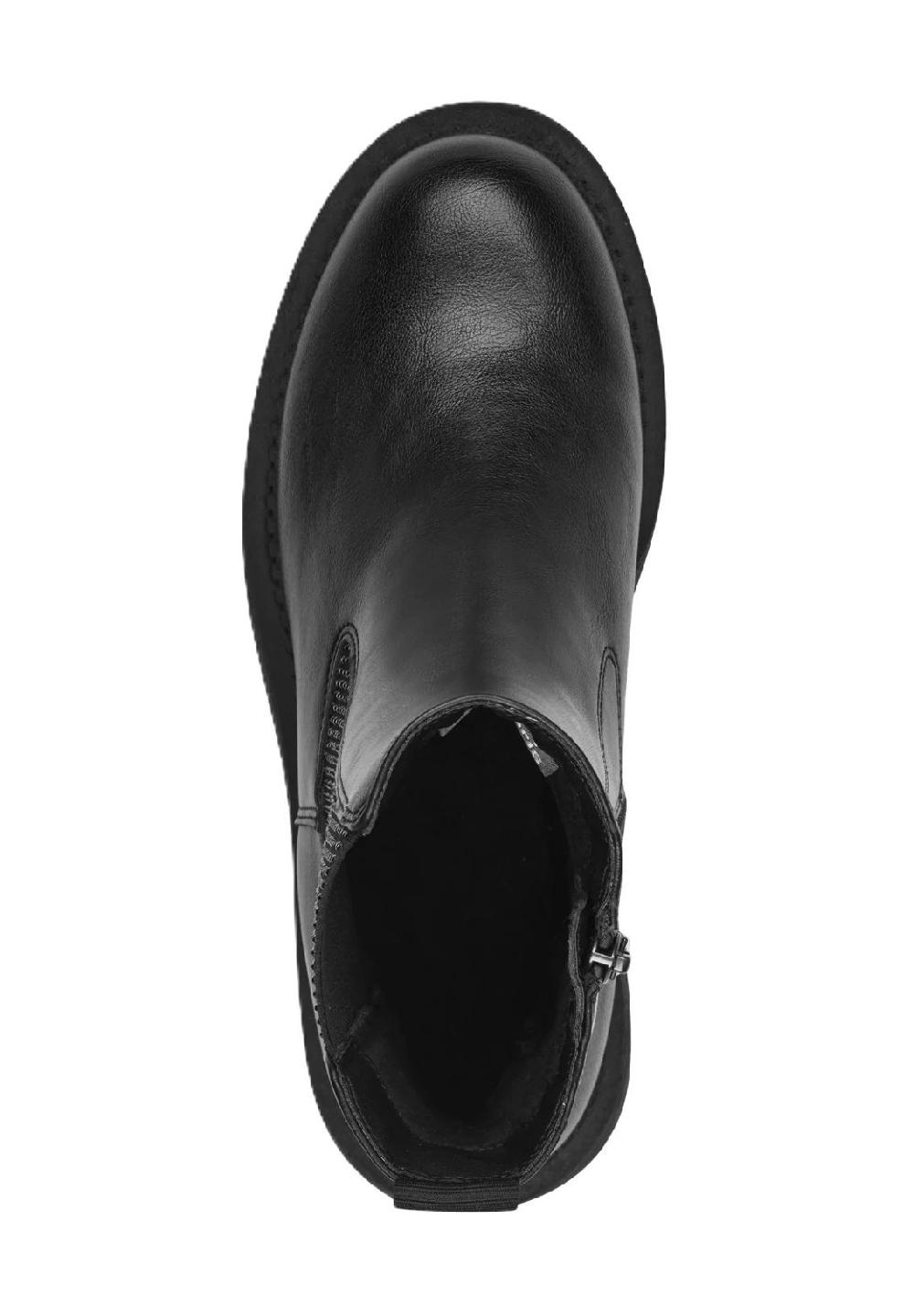 Tamaris Chelsea Boots Blockabsatz Zuglasche für Damen Nur für heute