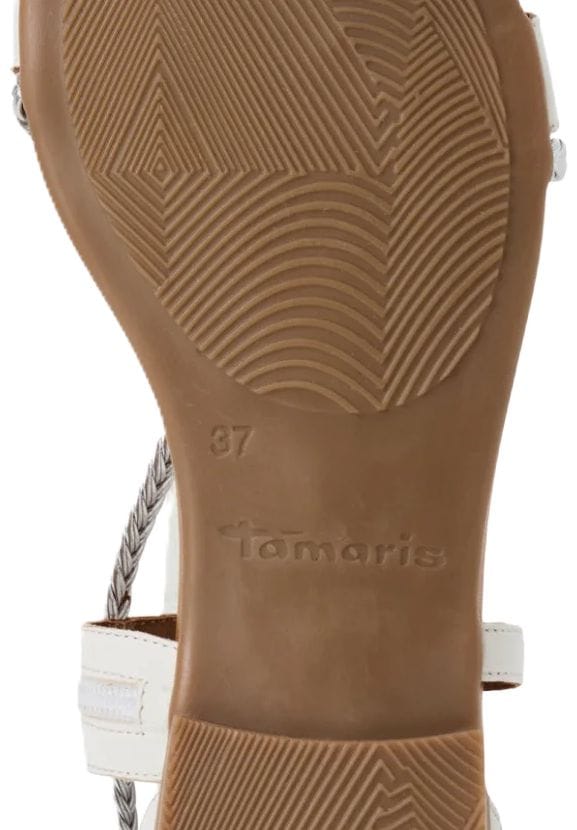 Tamaris Riemchensandalen Leder für Damen Fabrikladen