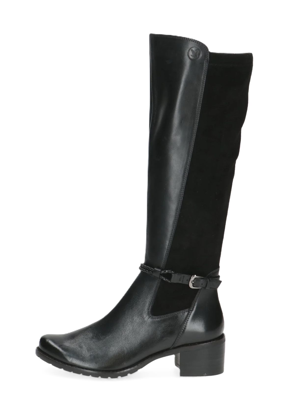 Caprice Stiefel Blockabsatz Leder für Damen Bis zu 55% Rabatt