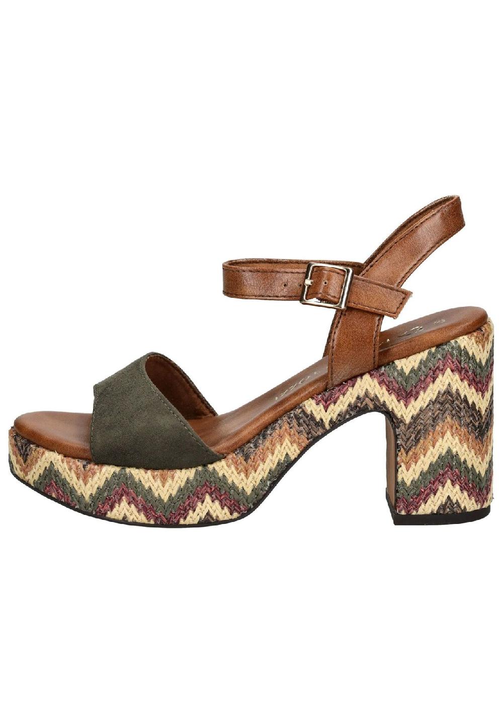 MARCO TOZZI® Lederimitat/Textil Sandalen Versandkostenfrei
