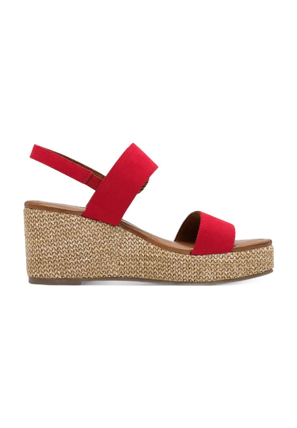 MARCO TOZZI® Sandalen Leder-Optik für Damen Flash Sale