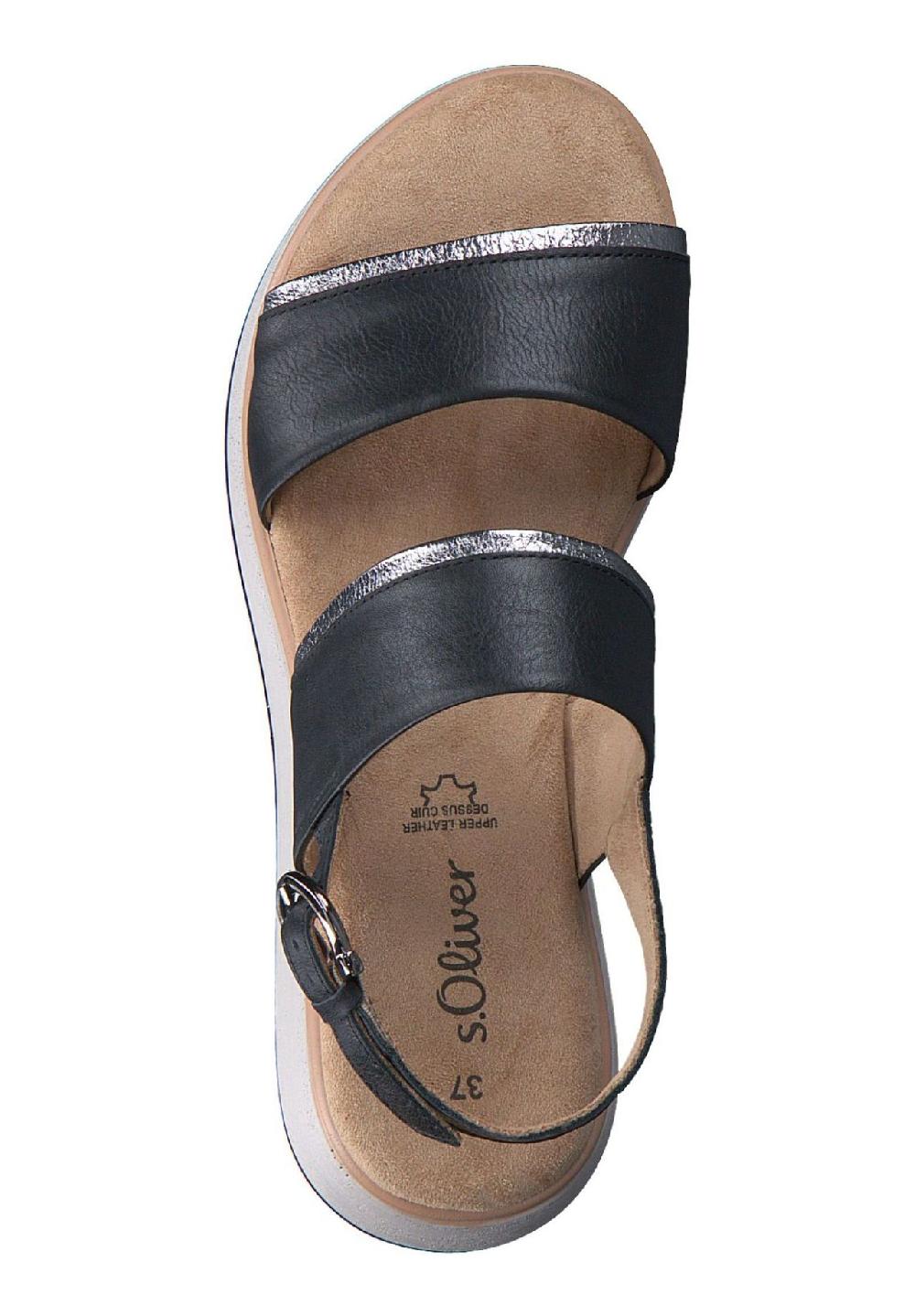 s.Oliver Leder Sandalen Cyber Monday
