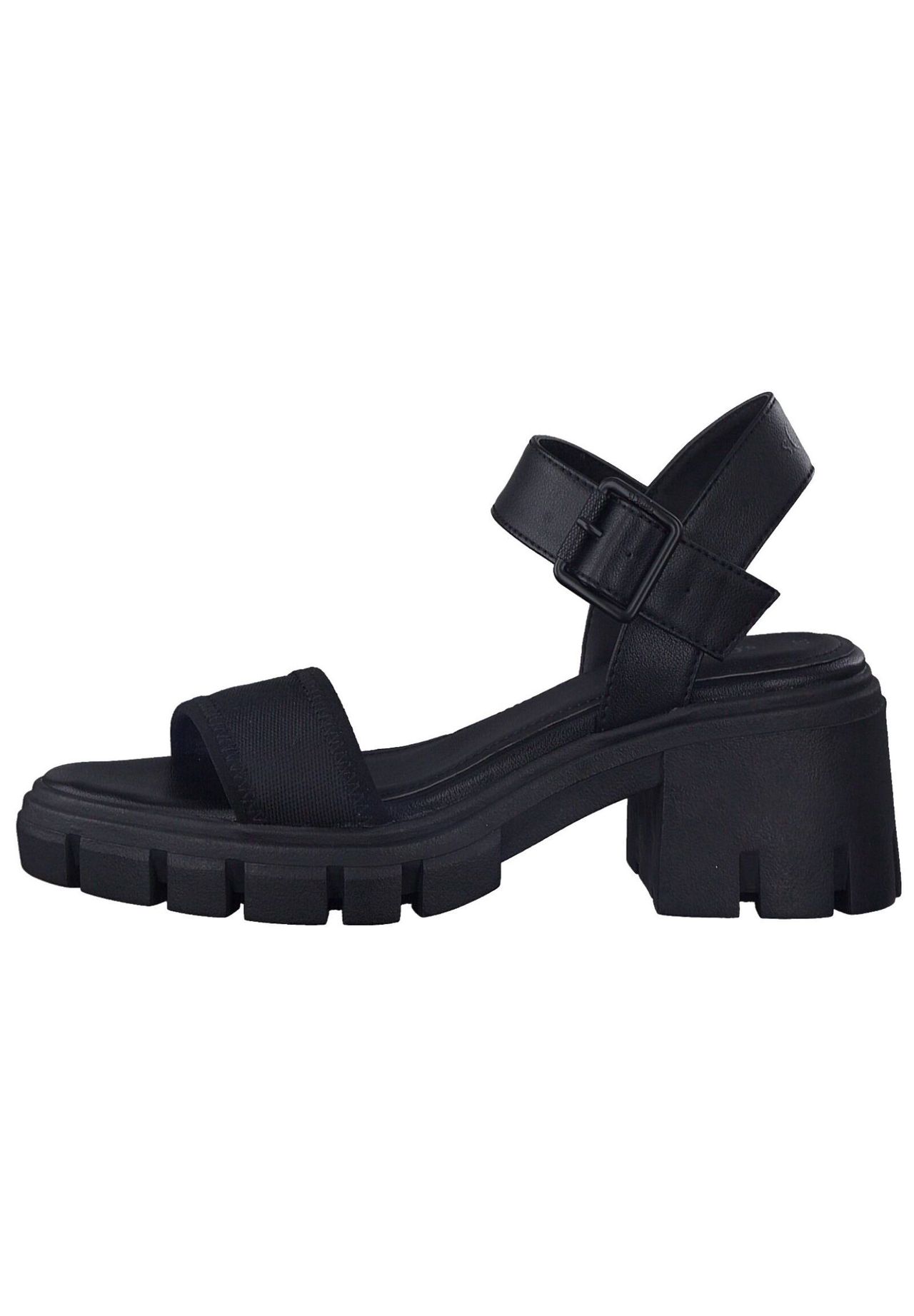 s.Oliver Lederimitat/Textil Sandalen Vatertagsangebot